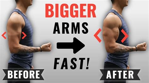 How To Get Bigger Arms Fast 4 Science Based Tips Youtube