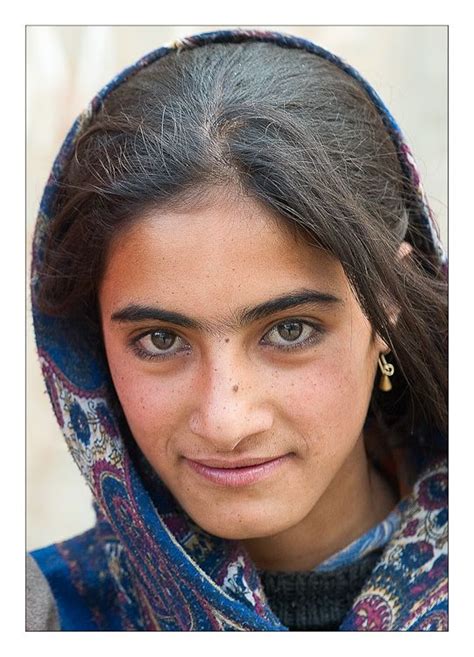 Kashmiri Young Woman Kargil Jammu And Kashmir India Female