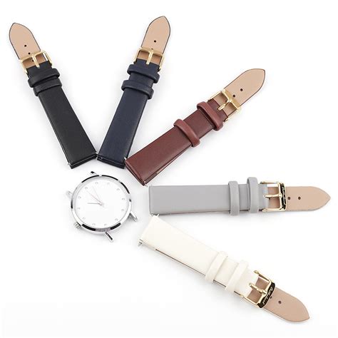 women leather watch strap 12mm 14mm 16mm 18mm 20mm leather etsy