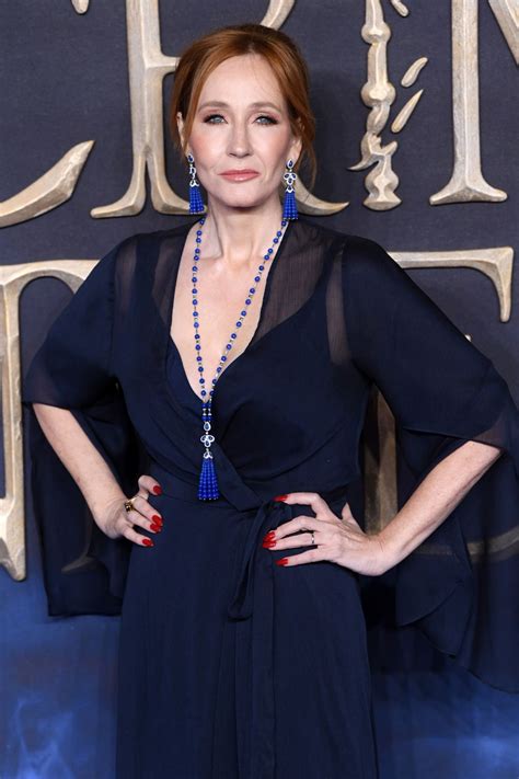 Jk Rowling At Fantastic Beasts The Crimes Of Grindelwald Premiere In