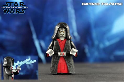 Custom Lego Star Wars The Rise Of Skywalker Emperor Palpatine Lego