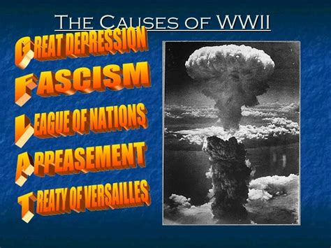 The Causes Of Wwii