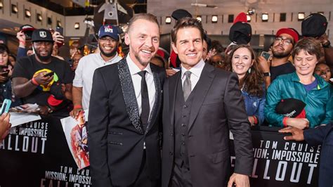 Simon Pegg Says He Has A Simple Friendship With Tom Cruise Where They