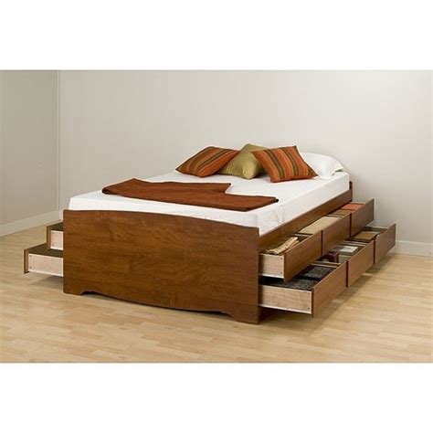 Bed Frames For Queen Size Beds With Storage Tall Platform Captain