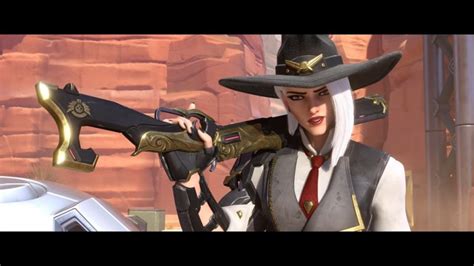Blogkuro Overwatchs New Hero Ashe Is A Lever Action Rifle Totting