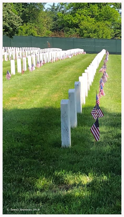 Flags At Arlington Arlington National Cemetery James0806 Flickr