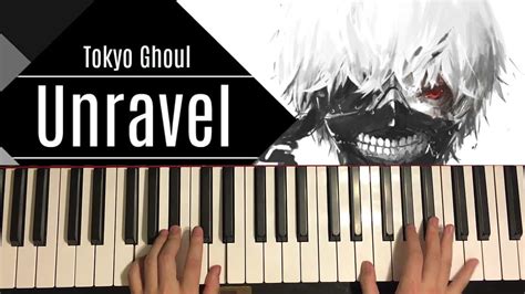 Tokyo Ghoul Unravel Piano Tutorial Lesson Acordes Chordify