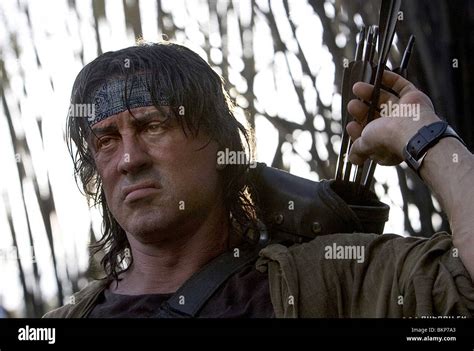 Rambo 4 John Rambo 2008 Sylvester Stallone Dir Ram4 004 Stock