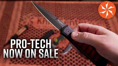 Pro Tech Knives Now On Sale At Youtube