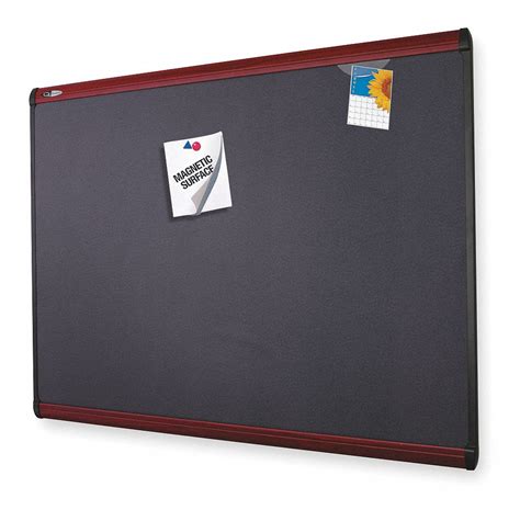Quartet Magnetic Letter Push Pin Bulletin Board Magnetic Fabric 24
