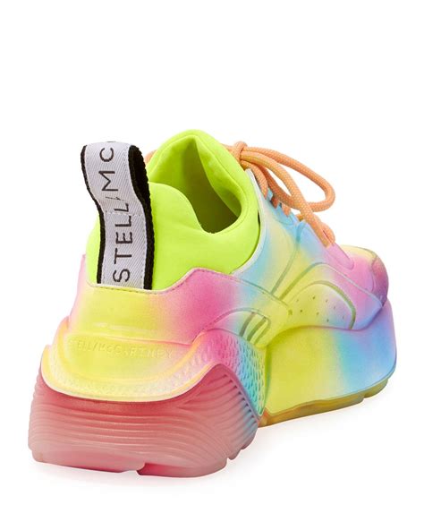Stella Mccartney Rainbow Eclypse Platform Sneakers Lyst
