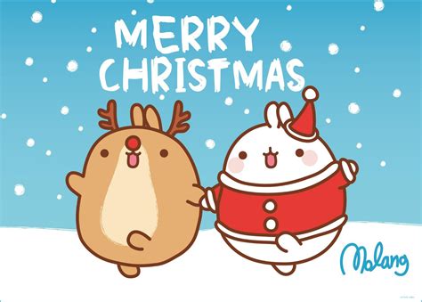 Merry Christmas Cute Wallpapers Wallpaper Cave