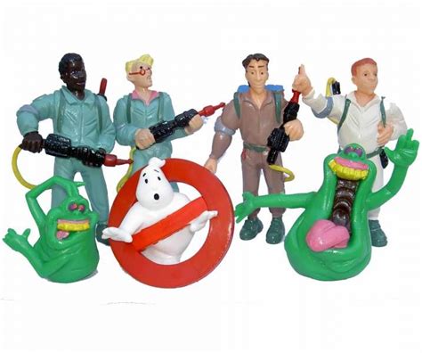 The Real Ghostbusters Set Of 7 Pvc Figures