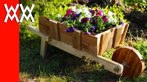 Make A Rustic Wheelbarrow Garden Planter Easy Diy Weekend Project