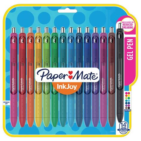 Paper Mate Inkjoy Retractable Gel Pens Fine Point 05 Mm Assorted