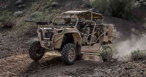 Military Polaris Mrzr Utv Ready For Action