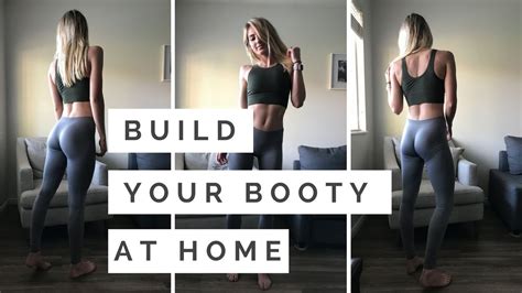 Complete Booty Building Workout At Home How To Grow Your Butt Youtube