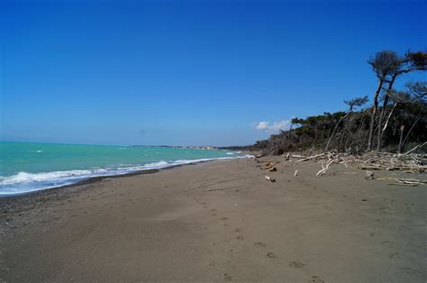 Naturstrand Cecina Süd Sandstrand in der Toskana Strandbewertung und