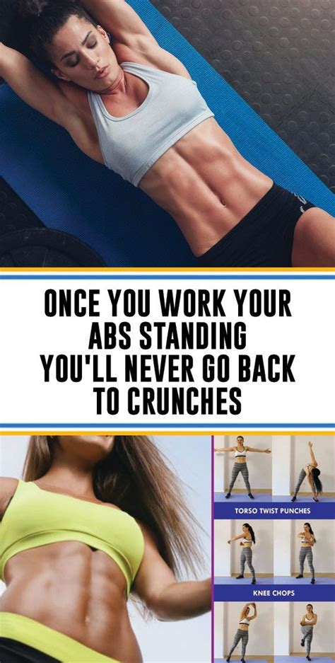 Once You Work Your Abs Standing Youll Never Go Back To Crunches When It Comes To Ab Workout