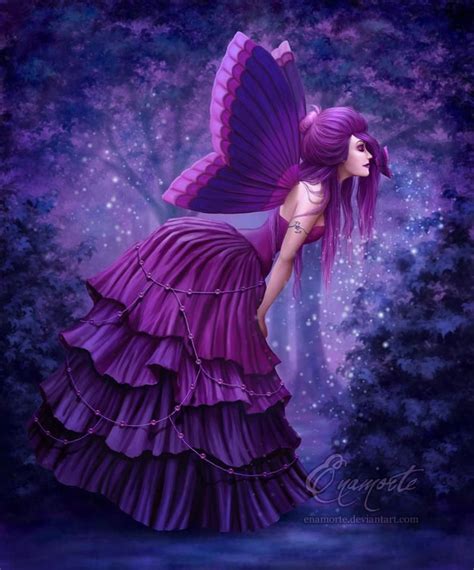 Purple Fairy Fantasy Fairy Fairy Pictures Fantasy Portraits
