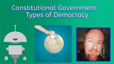 Constitutional Government Types Of Democracy Civics For Teens Youtube