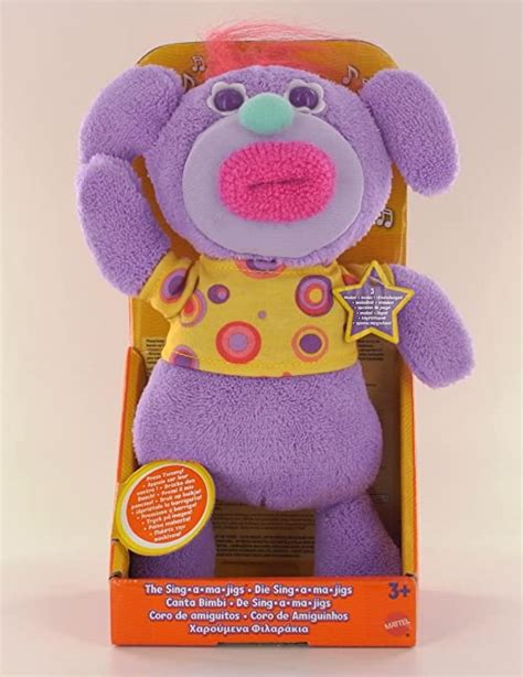 Fisher Price Mattel The Sing A Ma Jigs Purple Toys And Games