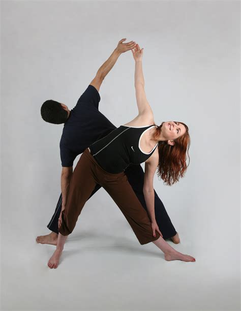 While this practice is largely based on yoga poses for two people, there's usually a third person involved as a spotter to prevent. http://www.synergybyjasmine.com/romantic-couples-yoga/