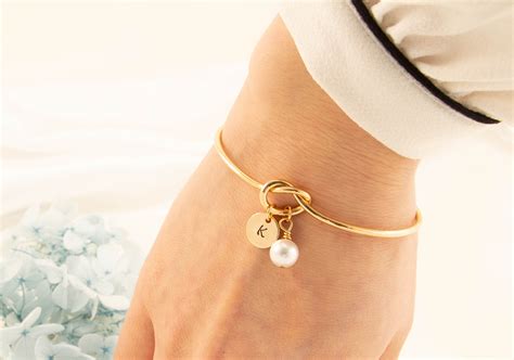 Top More Than Silver Knot Bracelet Bridesmaid Latest In Duhocakina