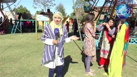 Pakistani College Girls Sports Gala Fun In Program Rock With Fitraak By
