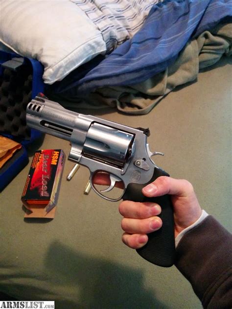 Armslist For Saletrade Smith And Wesson 500 Magnum With 4 Inch Barrel