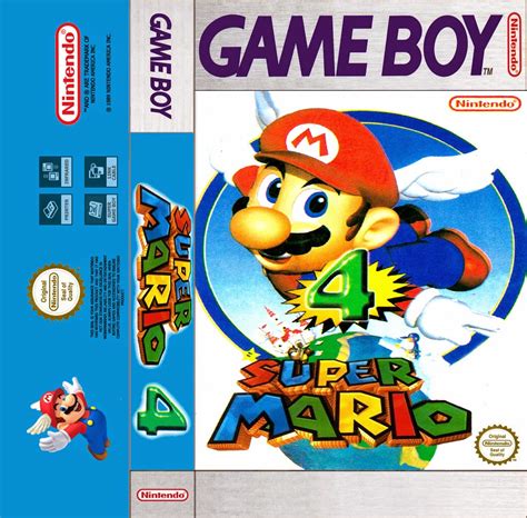 Solo Una Partida Mas Super Mario Land 4 Game Boy Cassette Cover