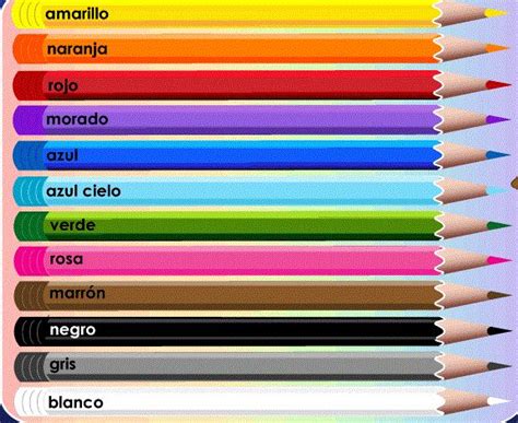 Sabes Los Nombres De Los Colores En Espanol Learn The Colours In