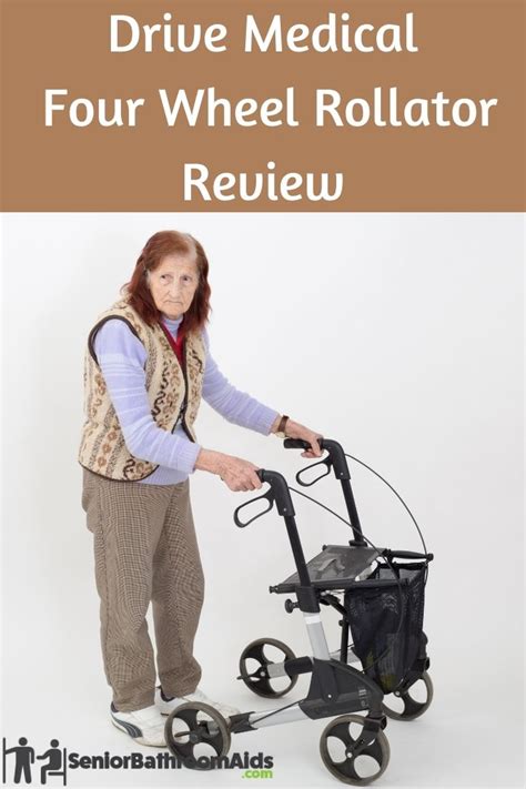 Drive Medical Four Wheel Rollator Review