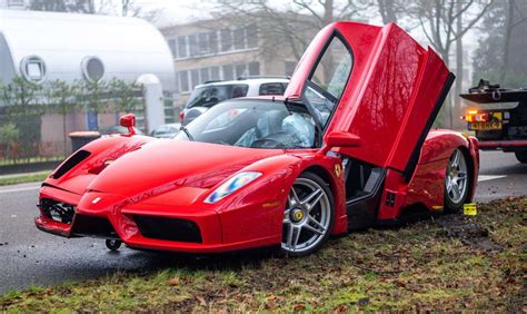 Ferrari Enzo Crashed In The Netherlands The Supercar Blog