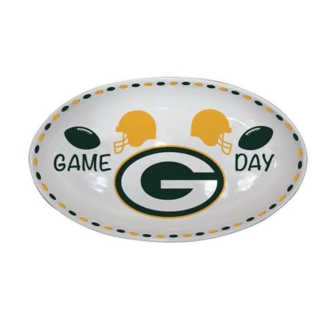 Green Bay Packers Game Day Oval Platter Overstock 31756162