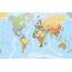 World Map English  Køb Store Vægkort Af Verden