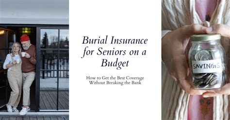 Affordable Burial Insurance For Seniors In 2024 Pinnaclequote