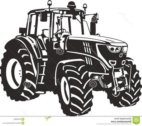 John Deere Tractor Vector At Getdrawings Free Download
