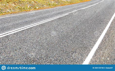 Asphalt Road With Markings Stock Photo Image Of Drive 260133740