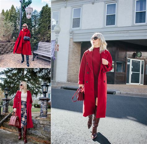 Red Coat Outfit Inspiration Meagans Moda