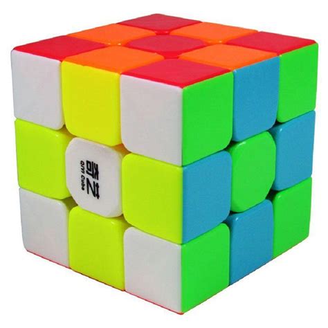 Cubo Magico Profissional 3x3 Warrior Stickerless Qiyi Cubo Mágico
