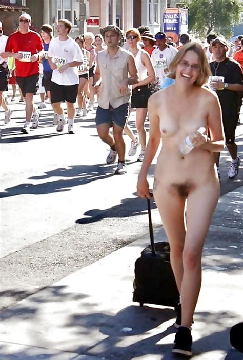 Babes Exposed In Public Nude Photo HQ