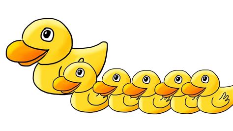 Five Little Ducks 5 Little Ducks Childrens Song Youtube