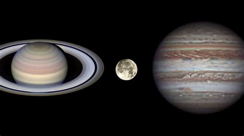 Saturn Jupiter To Align With Moon This Weekend Abc7 Chicago