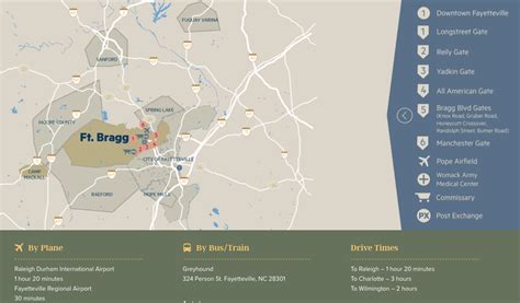 Need A Map Of The Fort Bragg Area Weve Got You Covered