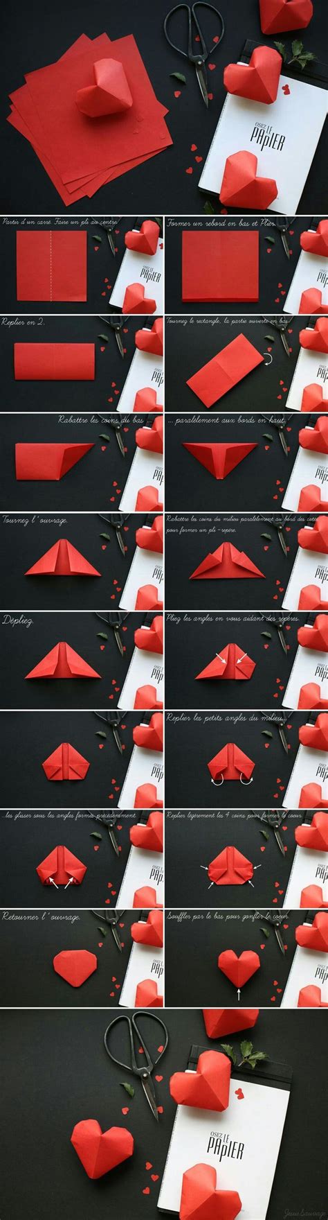 Image Result For Origami Puffy Heart Instructions Useful Origami