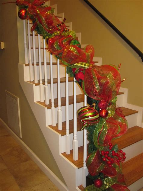 Creating Customized Whimsical Decor Christmas Staircase Decor