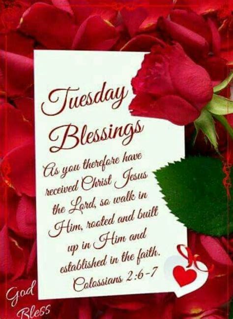 Tuesday Morning Blessings For Him Img Abia