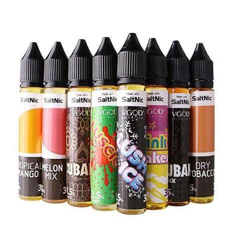 Nicotine benzoate is made during this video. VGOD SaltNic E-liquid | Vapeys NZ | Fast Shipping ...