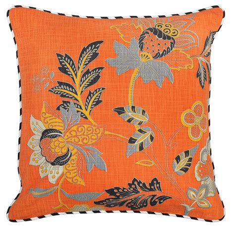 Jun 14, 2020 · select pillows in shades of one color for a playful but modern look. Tess Cotton Throw Pillow | Orange throw pillows, Throw ...